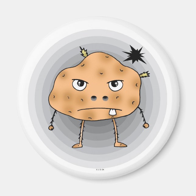 Imán de papa (Frente)