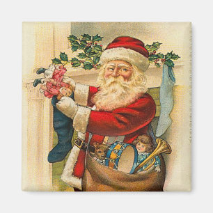 Imán de Papá Noel para los días de fiesta