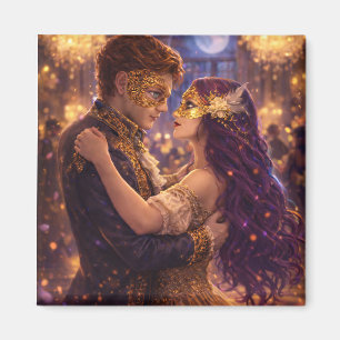 Imán de pareja Amethyst Masquerade