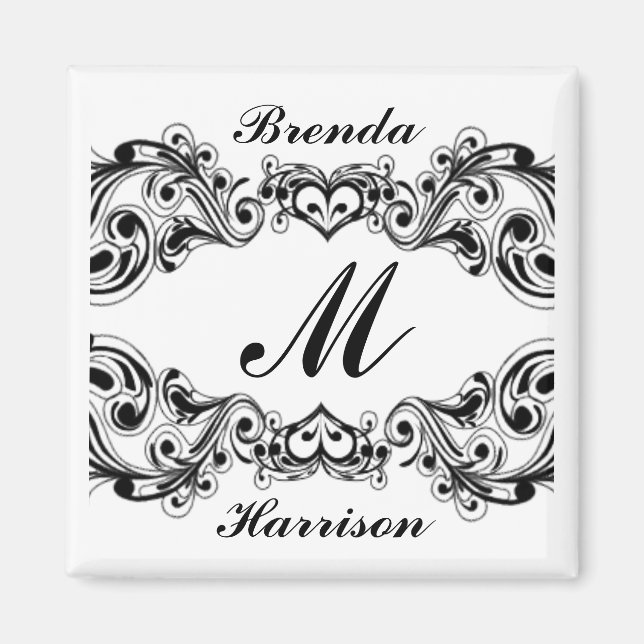 Imán De Parejas De Giro Del Corazón (Frente)