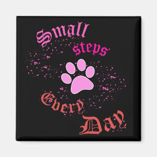 Imán de Pata de Gato   Pequeños Pasos Cada Día