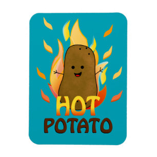 Imán de Patata Caliente
