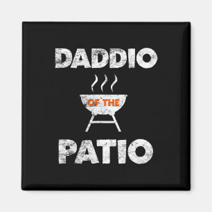 Imán De Patio Grill Daddy Bbq Grilling 4 de Julio Gif