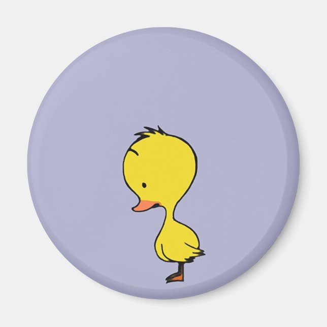 Imán de pato solitario (Frente)