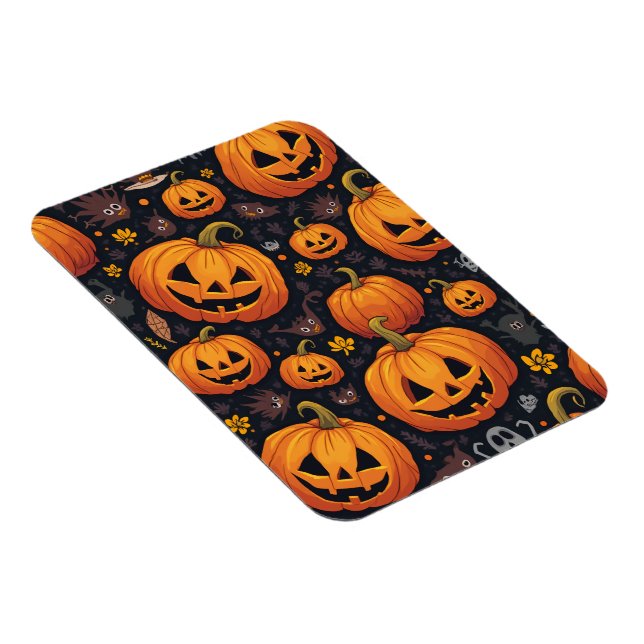 imán de patrón de Halloween (Lado Derecho)