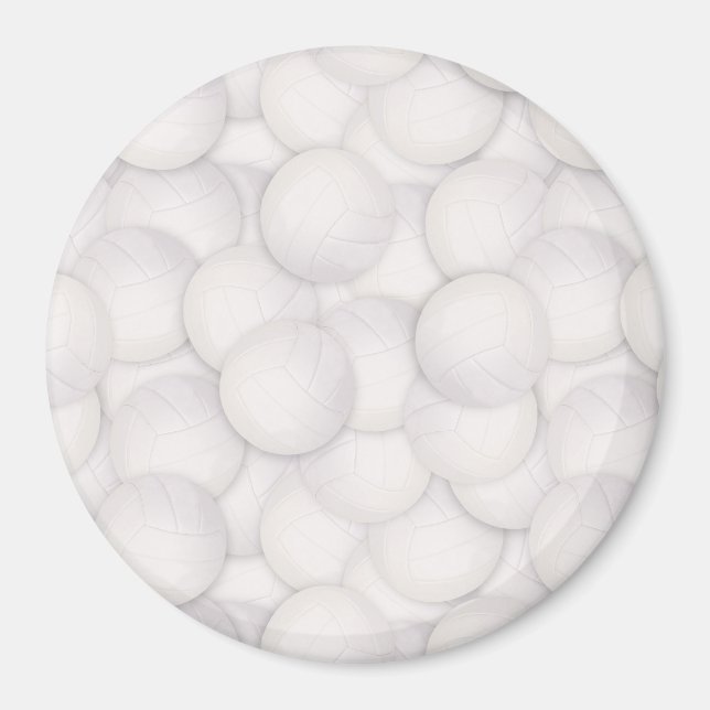 Imán de patrón de voleibol (Frente)