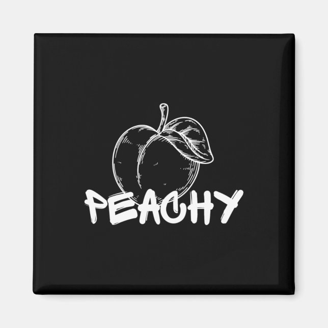 Imán De Peachy Pure Bliss Pegatina (Frente)