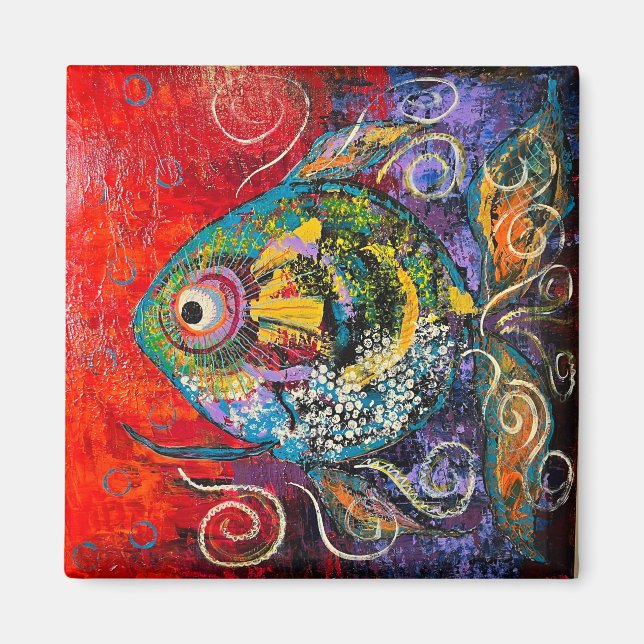 imán de peces tropicales (Frente)