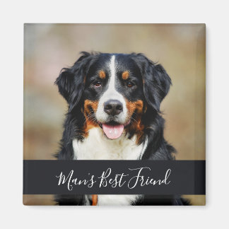 Imán de perro con foto personalizada