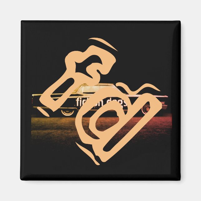 imán de perros ficticios (Frente)