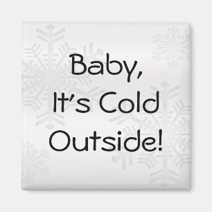 Imán de Personalizable de copo de nieve