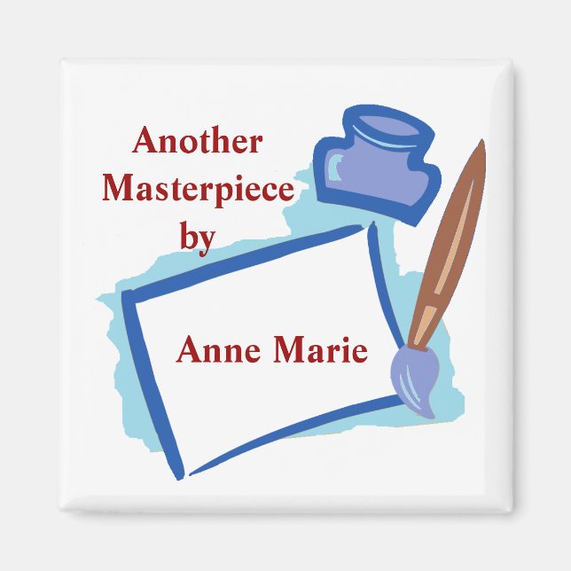 Imán de Personalizado de pintura MM06N (Frente)