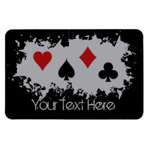 imán de personalizado de salpicaduras de tarjetas