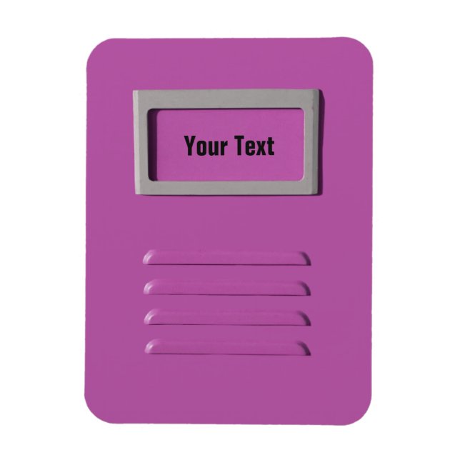 Imán de personalizado del archivador (Vertical)