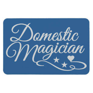 Imán de personalizado mago doméstico