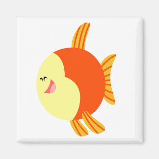 Imán de pescado Personalizado cutáneo y plump