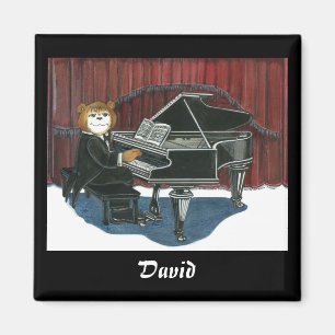 Imán de piano personalizado