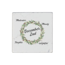 2 de diciembre Personalidad del Nacimiento Marble 