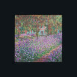 Imán De Piedra Claude Monet - El jardín del artista en Giverny<br><div class="desc">El jardín del artista en Giverny / Le Jardin de l'artiste a Giverny - Claude Monet,  1900</div>