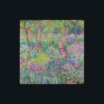 Imán De Piedra Claude Monet - El jardín del Iris en Giverny<br><div class="desc">El Jardín Iris de Giverny / El Jardín del Artista en Giverny - Claude Monet,  1899-1900</div>