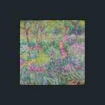 Imán De Piedra Claude Monet - El jardín del Iris en Giverny<br><div class="desc">El Jardín Iris de Giverny / El Jardín del Artista en Giverny - Claude Monet,  1899-1900</div>