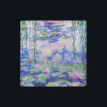 Imán De Piedra Claude Monet - Lilies de agua / Nympheas 1919<br><div class="desc">Lilies de agua / Nympheas (W.1852) - Claude Monet,  Petróleo en lienzo,  1916-1919</div>