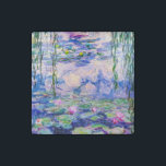 Imán De Piedra Claude Monet - Lilies de agua / Nympheas 1919<br><div class="desc">Lilies de agua / Nympheas (W.1852) - Claude Monet,  Petróleo en lienzo,  1916-1919</div>