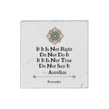 Mandala motivacional Aurelius Truth Wisdom Cita