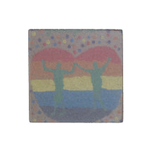 Se casan con la boda arcoíris de Yeshaya Dank