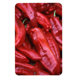 Imán de pimientos calientes rojos