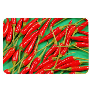 Imán de pimientos de chile rojo