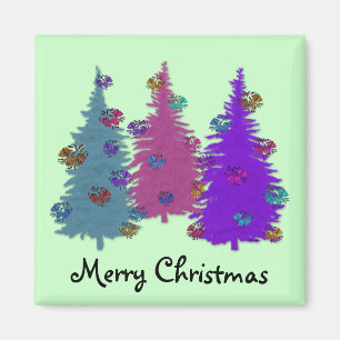 Imán de Pinecones del navidad