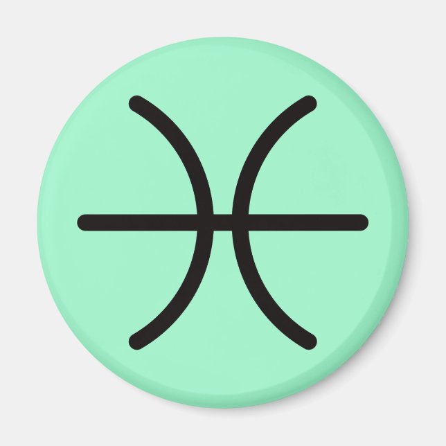 Imán de Piscis (Frente)