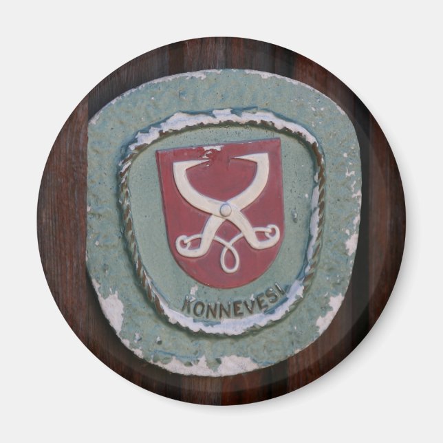 imán de placa de la puerta de Konnevesi (Frente)