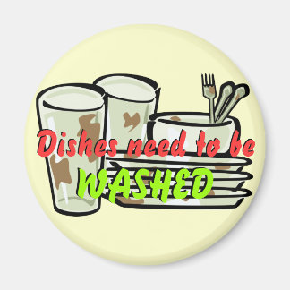 Imán de Platos Sucios