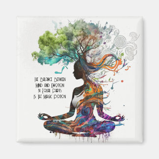 Imán de Poción Mágica de Mujer Inspirada