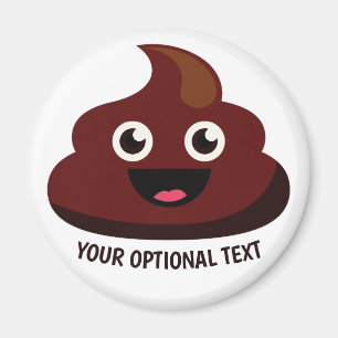 Imán de poop 3 divertido : alegre