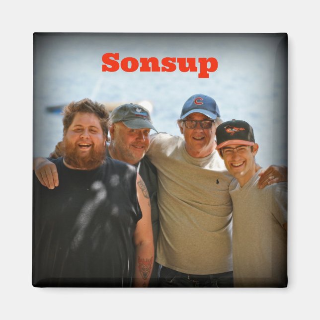 Imán de portada del álbum Sonsup (Frente)