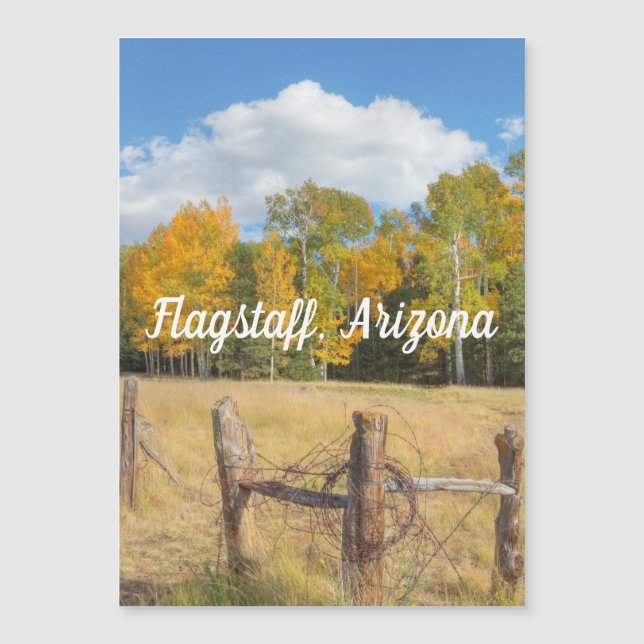 Imán de pradera de Flagstaff (Anverso)