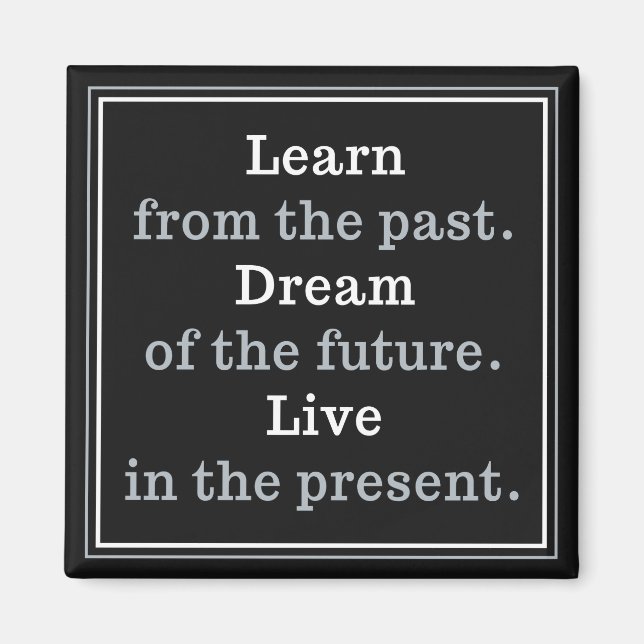 Imán de presupuesto motivacional (Frente)