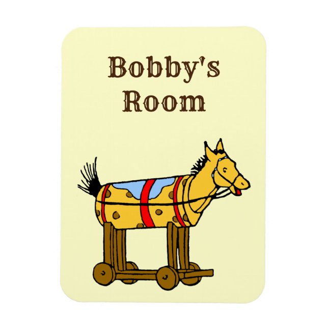 Imán de primera calidad para caballos de juguete d (Vertical)