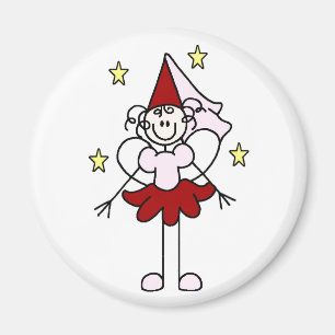 Imán de Princesa Roja/Rosa