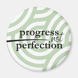 Imán de Progreso No Perfección