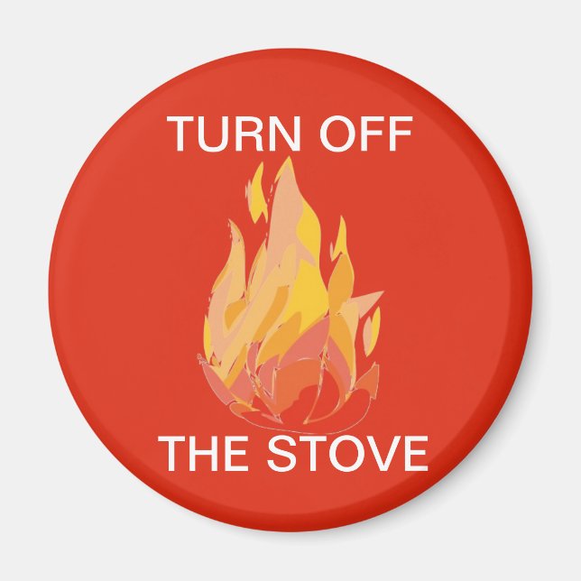 Imán de protección contra incendios en el hogar (Frente)