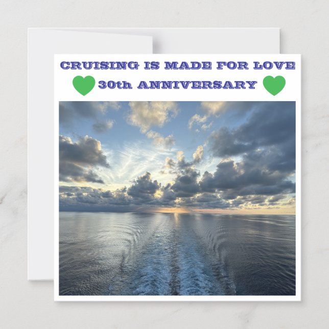 IMÁN DE PUERTA DE CRUCERO DE 30º ANIVERSARIO (Anverso)