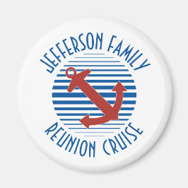 Imán de puerta de crucero para reuniones familiare