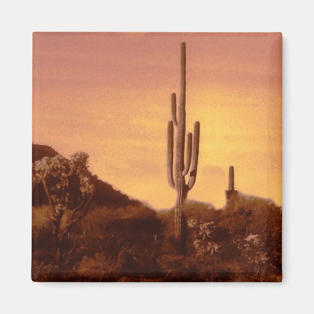 imán de puesta de sol de Sonoran (Frente)