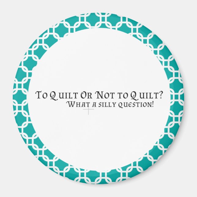 Imán de Quilter (Frente)