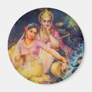 Imán de Radha y de Krishna
