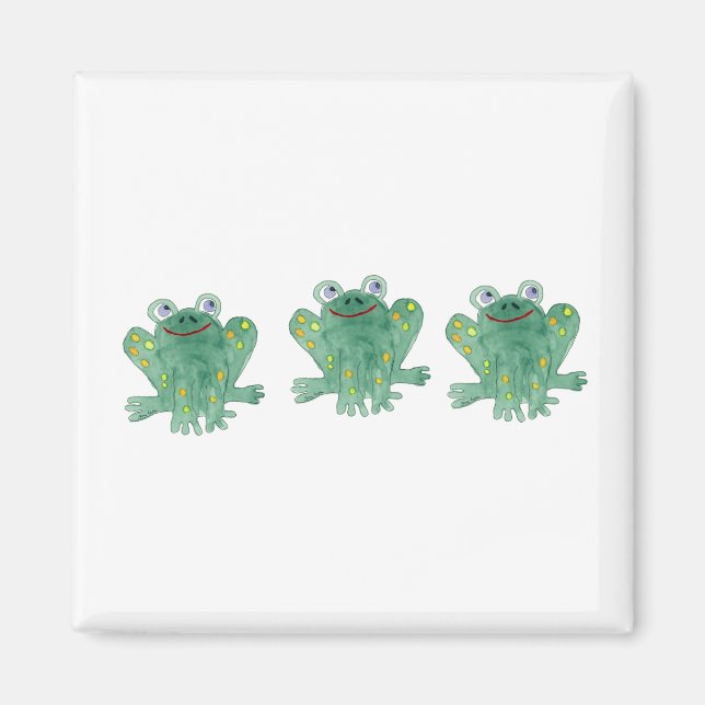 Imán de ranas cúrgenes (Frente)